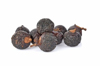 Beyaz arka plan üzerinde izole sabun fındık ağacı