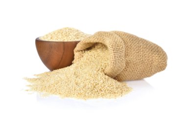 susam tohumları beyaz arkaplanda izole