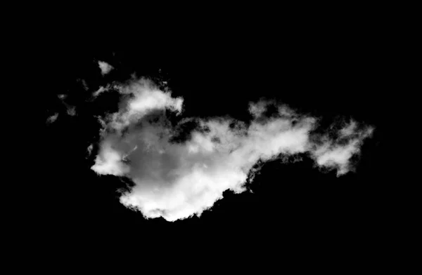 검은 배경의 구름 — 스톡 사진