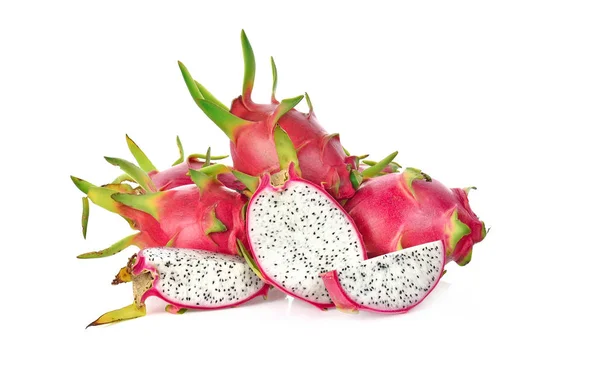 Dragon fruit isolated on white background — Stock Photo, Image