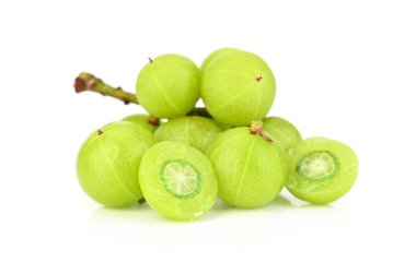 Amla 'yı beyaz arkaplanda izole et