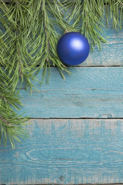 크리스마스 장식으로 나무에 장식입니다 빈티지 — 스톡 사진