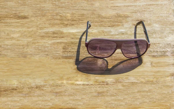 Krásné Brýle Lež Odleskem — Stock fotografie