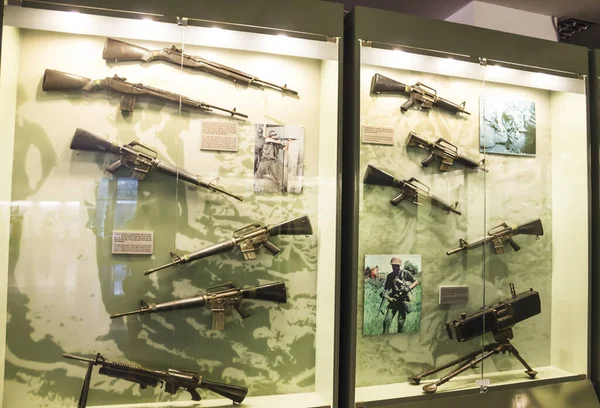Muzeum Ofiar Wojny Broń Którą Walczyła Sceneria Wietnam 2017 — Zdjęcie stockowe