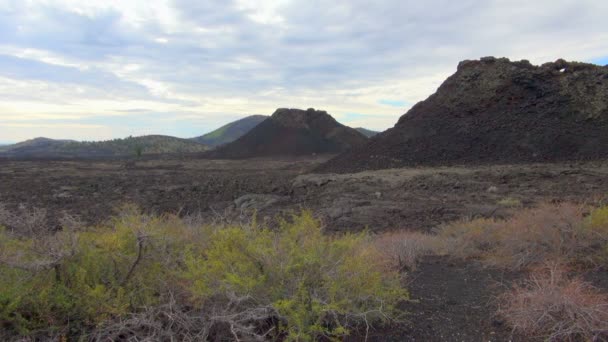 Stabilní Záběr Čokoláda Hills Barevné Velké Krátery Měsíc Národní Památník — Stock video