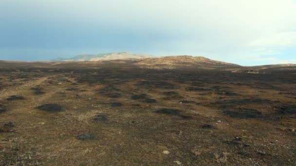 Fortfarande Stora Kratrar Fantastiska Kratrarna Månen National Monument — Stockvideo