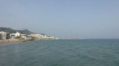 İçin Pan lüks Beach eski binalar ile ön sol sağ