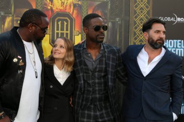 Los Angeles - 19 Mayıs: Brian Tyree Henry, Jodie Foster, Sterling K kahverengi, Drew Pearce 19 Mayıs 2018 yılında Westwood, Ca üzerinde ayı Tiyatrosu'nda 