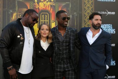 Los Angeles - 19 Mayıs: Brian Tyree Henry, Jodie Foster, Sterling K kahverengi, Drew Pearce 19 Mayıs 2018 yılında Westwood, Ca üzerinde ayı Tiyatrosu'nda 