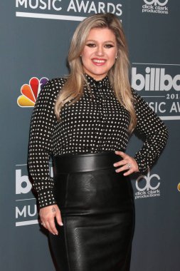 Los Angeles - 17 Mayıs: Kelly Clarkson 2018 Billboard Müzik Ödülleri ana bilgisayar fotoğraf arama Universal Stüdyoları'nda 17 Mayıs 2018 Universal City, Ca