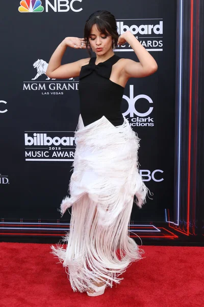 Las Vegas Maio Camila Cabello Billboard Music Awards 2018 Mgm — Fotografia de Stock