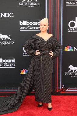 Las Vegas - 20 Mayıs: Christina Aguilera üzerinde 20 Mayıs 2018 Mgm Grand Garden Arena Las Vegas, NV 2018 Billboard Müzik Ödülleri'nde