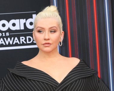 Las Vegas - 20 Mayıs: Christina Aguilera üzerinde 20 Mayıs 2018 Mgm Grand Garden Arena Las Vegas, NV 2018 Billboard Müzik Ödülleri'nde
