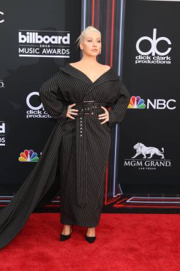 Las Vegas - 20 Mayıs: Christina Aguilera üzerinde 20 Mayıs 2018 Mgm Grand Garden Arena Las Vegas, NV 2018 Billboard Müzik Ödülleri'nde
