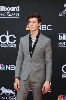 Las Vegas - 20 Mayıs: Shawn Mendes üzerinde 20 Mayıs 2018 Mgm Grand Garden Arena Las Vegas, NV 2018 Billboard Müzik Ödülleri'nde