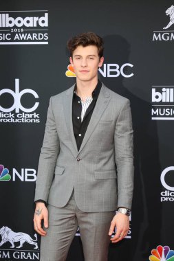 Las Vegas - 20 Mayıs: Shawn Mendes üzerinde 20 Mayıs 2018 Mgm Grand Garden Arena Las Vegas, NV 2018 Billboard Müzik Ödülleri'nde