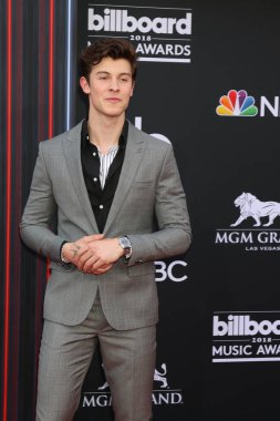 Las Vegas - 20 Mayıs: Shawn Mendes üzerinde 20 Mayıs 2018 Mgm Grand Garden Arena Las Vegas, NV 2018 Billboard Müzik Ödülleri'nde