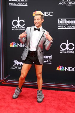 Las Vegas - 20 Mayıs: Frankie Grande üzerinde 20 Mayıs 2018 Mgm Grand Garden Arena Las Vegas, NV 2018 Billboard Müzik Ödülleri'nde