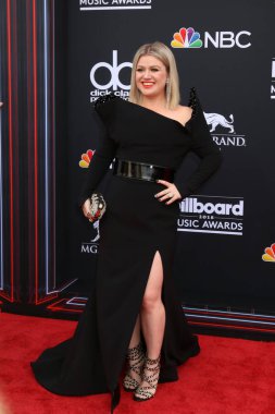Las Vegas - 20 Mayıs: Kelly Clarkson üzerinde 20 Mayıs 2018 Mgm Grand Garden Arena Las Vegas, NV 2018 Billboard Müzik Ödülleri'nde