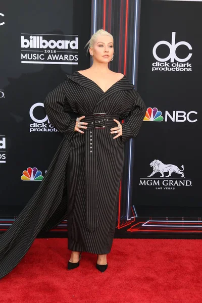 Las Vegas - 20 Mayıs: Christina Aguilera üzerinde 20 Mayıs 2018 Mgm Grand Garden Arena Las Vegas, NV 2018 Billboard Müzik Ödülleri'nde