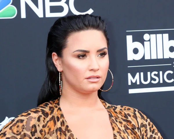 Las Vegas Maja Demi Lovato 2018 Billboard Music Awards Mgm — Zdjęcie stockowe