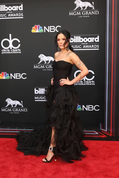 Las Vegas Maggio Halsey Billboard Music Awards 2018 Alla Mgm — Foto Stock