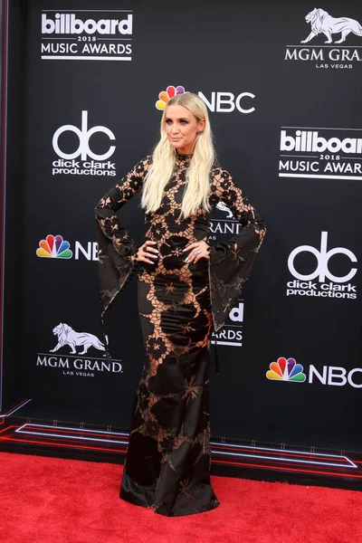 Las Vegas Května Ashlee Simpson Ross Roce 2018 Billboard Music — Stock fotografie