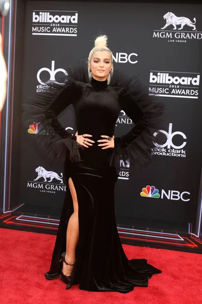 Las Vegas Května Bebe Rexha Roce 2018 Billboard Music Awards — Stock fotografie