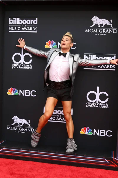 Las Vegas Mai 2018 Frankie Grande Bei Den Billboard Music — Stockfoto