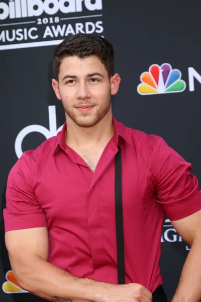 Las Vegas May Nick Jonas 2018 Billboard Music Awards Mgm — Stock Photo, Image