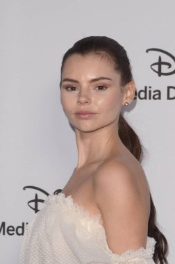 Los Angeles - 20 Mayıs: Eline Powell Disney Abc Uluslararası ayarlıyoruz Walt Disney Studios üzerinde 20 Mayıs 2018 Burbank, Ca