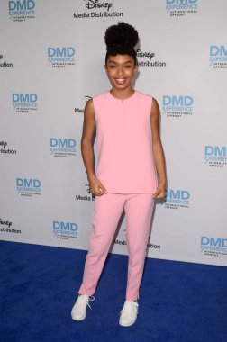 Los Angeles - 20 Mayıs: Yara Shahidi Disney Abc Uluslararası ayarlıyoruz Walt Disney Studios üzerinde 20 Mayıs 2018 Burbank, Ca