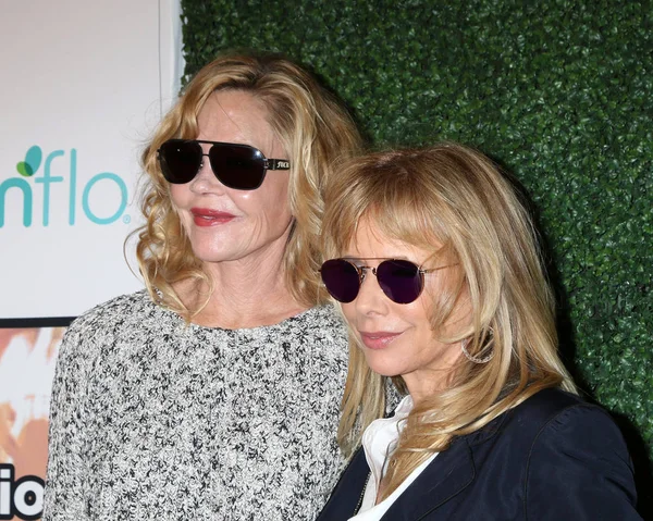 Los Ángeles Mayo Melanie Griffith Rosanna Arquette Almuerzo Empoderamiento Las — Foto de Stock