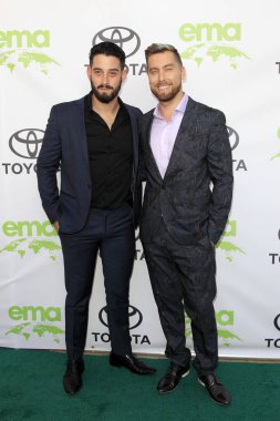 Los Angeles - 22 Mayıs: Michael Turchin, Lance Bass üzerinde 22 Mayıs 2018 montaj Beverly Hills Beverly Hills, Ca, 28 yıllık çevre Medya Ödülleri'nde