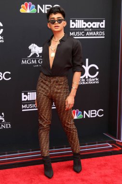 Las Vegas - 20 Mayıs: Bretman Rock üzerinde 20 Mayıs 2018 Mgm Grand Garden Arena Las Vegas, NV 2018 Billboard Müzik Ödülleri'nde