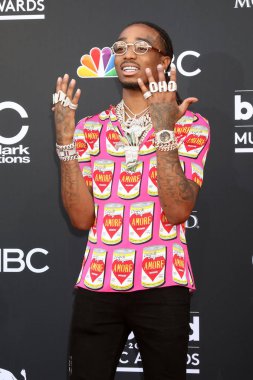 Las Vegas - 20 Mayıs: Quavo üzerinde 20 Mayıs 2018 Mgm Grand Garden Arena Las Vegas, NV 2018 Billboard Müzik Ödülleri'nde