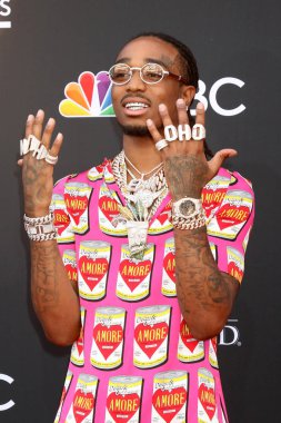 Las Vegas - 20 Mayıs: Quavo üzerinde 20 Mayıs 2018 Mgm Grand Garden Arena Las Vegas, NV 2018 Billboard Müzik Ödülleri'nde