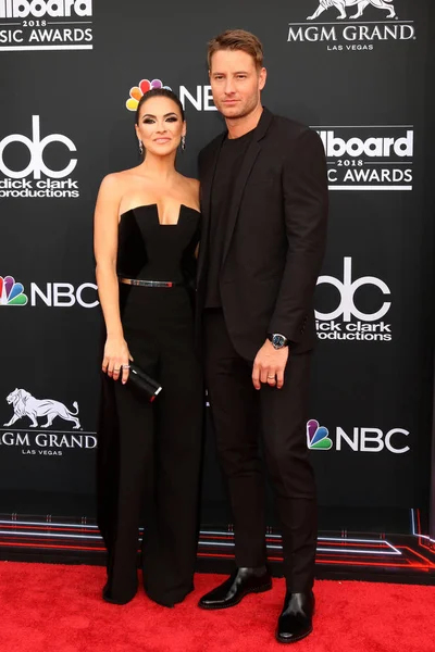 Las Vegas Maj Chrishell Stause Justin Hartley 2018 Billboard Music — Stockfoto