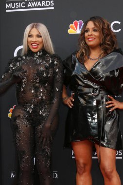 Las Vegas - 20 Mayıs: Sandra Denton, Spinderella üzerinde 20 Mayıs 2018 Mgm Grand Garden Arena Las Vegas, NV 2018 Billboard Müzik Ödülleri'nde