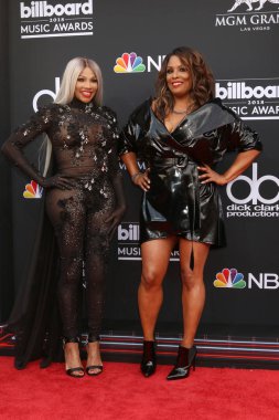 Las Vegas - 20 Mayıs: Sandra Denton, Spinderella üzerinde 20 Mayıs 2018 Mgm Grand Garden Arena Las Vegas, NV 2018 Billboard Müzik Ödülleri'nde