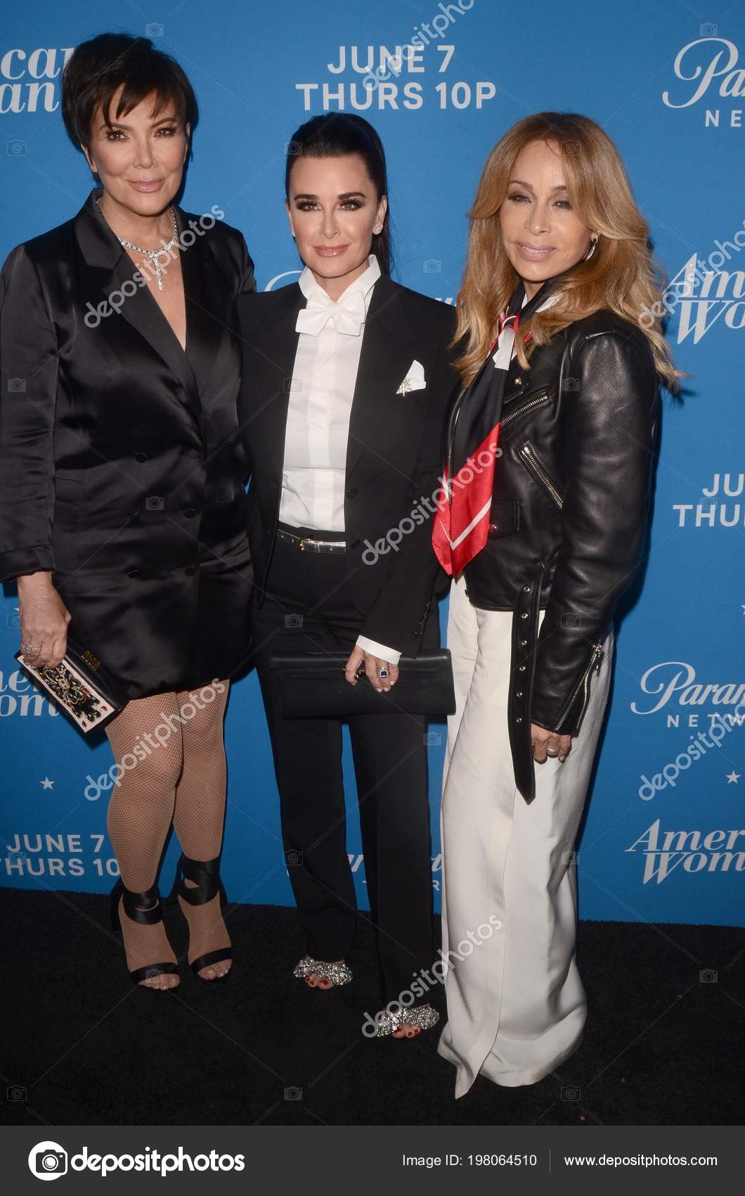 Los Angeles May Kris Jenner Kyle Richards Faye Resnick American – Stock