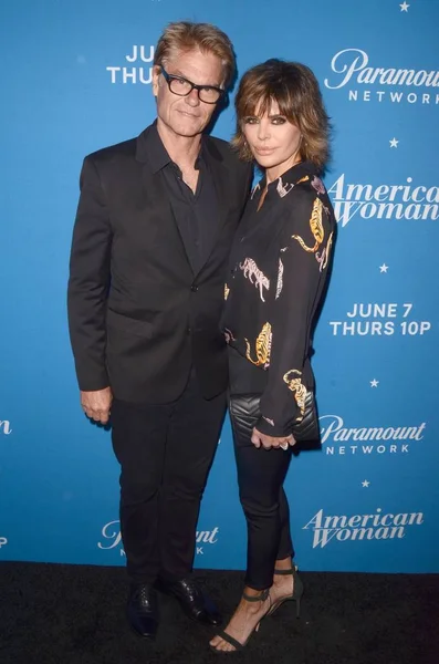 Los Angeles May Harry Hamlin Lisa Rinna American Woman Premiere — Stock Photo, Image