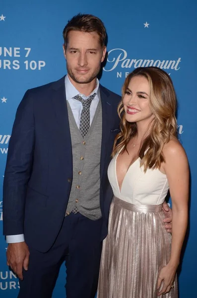 Los Ángeles Mayo Justin Hartley Chrishell Stause American Woman Premiere — Foto de Stock