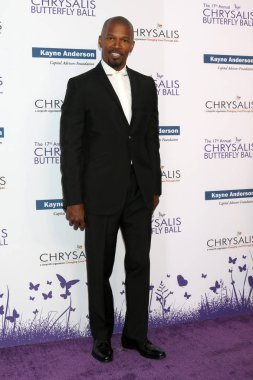 Los Angeles - 2 Haziran: Jamie Foxx 17 yıllık Chrysalis kelebek Ball, Los Angeles, Ca 2 Haziran 2018 üzerinde özel ikamet