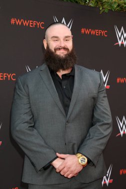 Los Angeles - Haziran 6: Braun Strowman, Wwe, dikkate üzerinde olay için Tv Akademi Saban Media Center 6 Haziran 2018 Kuzey Hollywood, Ca