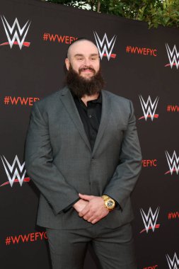 Los Angeles - Haziran 6: Braun Strowman, Wwe, dikkate üzerinde olay için Tv Akademi Saban Media Center 6 Haziran 2018 Kuzey Hollywood, Ca