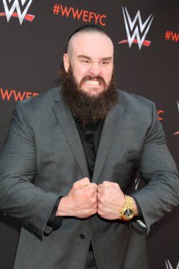 Los Angeles - Haziran 6: Braun Strowman, Wwe, dikkate üzerinde olay için Tv Akademi Saban Media Center 6 Haziran 2018 Kuzey Hollywood, Ca