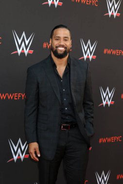 Los Angeles - Haziran 6: Jimmy Uso, Jonathan Solofa Fatu Jr, Wwe, dikkate üzerinde olay için Tv Akademi Saban Media Center 6 Haziran 2018 Kuzey Hollywood, Ca