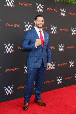 Los Angeles - Haziran 6: Roma Reigns dikkate olay Tv Akademi Saban Media Center için Wwe, 6 Haziran 2018 yılında Kuzey Hollywood, Ca üzerinde