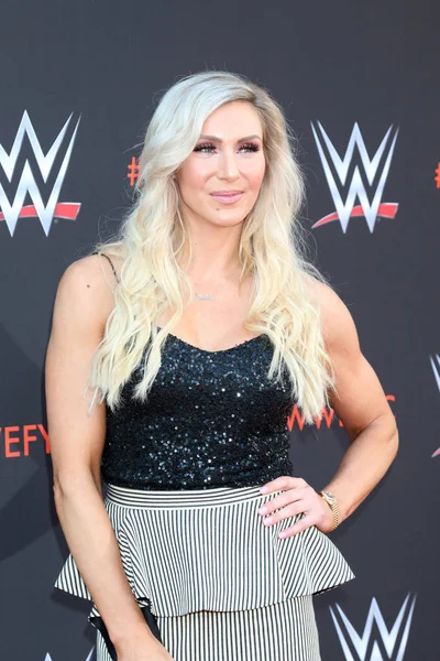 Los Angeles Jun Charlotte Flair Wwe Uwagę Wydarzenia Akademii Saban — Zdjęcie stockowe